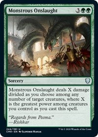 Monstrous Onslaught [Commander Legends] | Mega City Incorporated