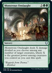 Monstrous Onslaught [Commander Legends] | Mega City Incorporated