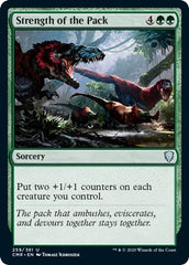 Strength of the Pack [Commander Legends] | Mega City Incorporated