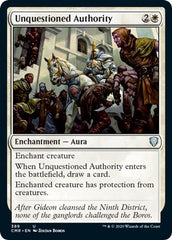 Unquestioned Authority [Commander Legends] | Mega City Incorporated