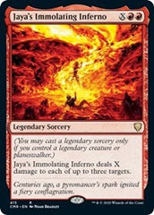 Jaya's Immolating Inferno [Commander Legends] | Mega City Incorporated