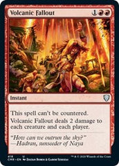 Volcanic Fallout [Commander Legends] | Mega City Incorporated
