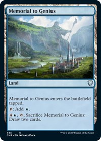 Memorial to Genius [Commander Legends] | Mega City Incorporated