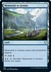 Memorial to Genius [Commander Legends] | Mega City Incorporated