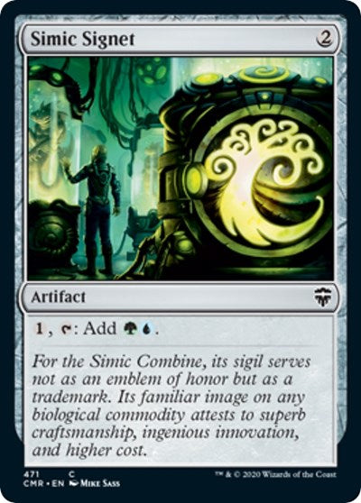 Simic Signet [Commander Legends] | Mega City Incorporated