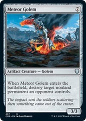 Meteor Golem (467) [Commander Legends] | Mega City Incorporated