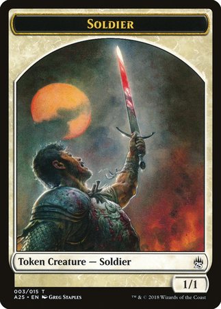 Soldier Token (003) [Masters 25 Tokens] | Mega City Incorporated