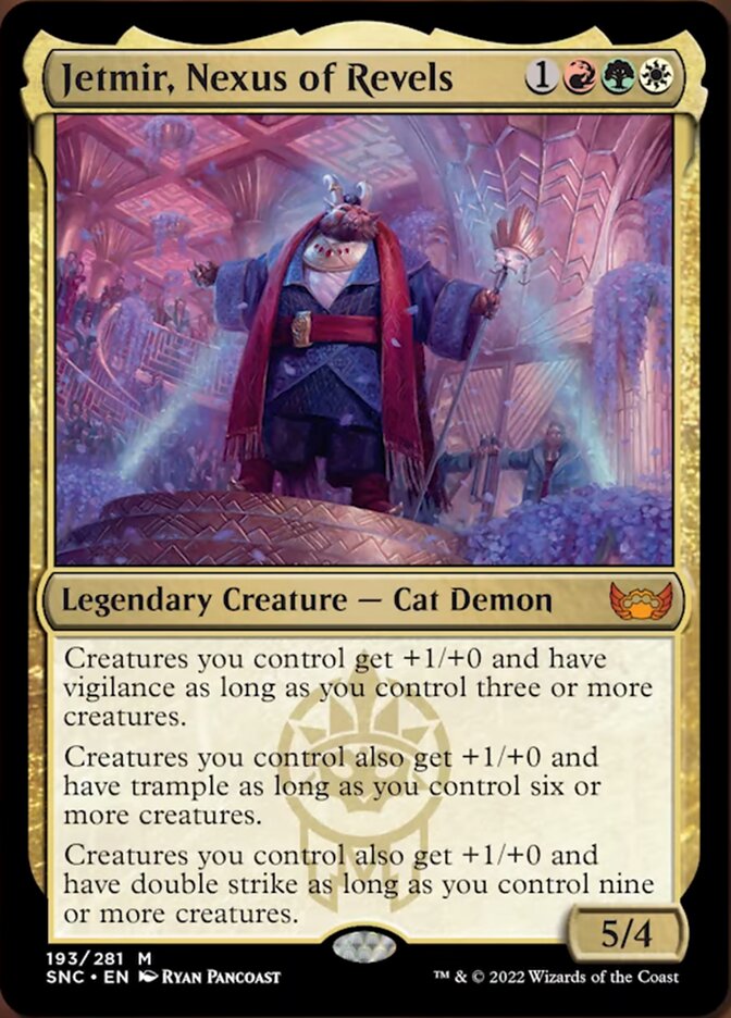 Jetmir, Nexus of Revels [Streets of New Capenna] | Mega City Incorporated