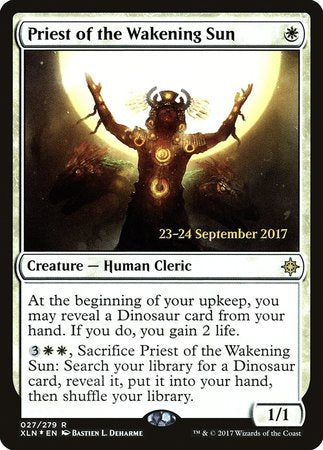 Priest of the Wakening Sun [Ixalan Promos] | Mega City Incorporated