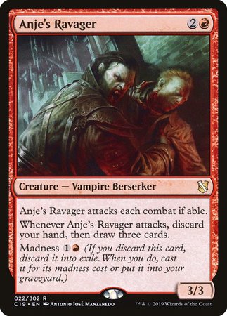 Anje's Ravager [Commander 2019] | Mega City Incorporated