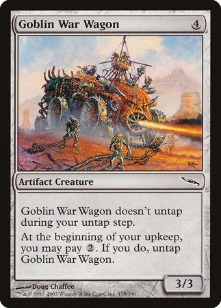 Goblin War Wagon [Mirrodin] | Mega City Incorporated