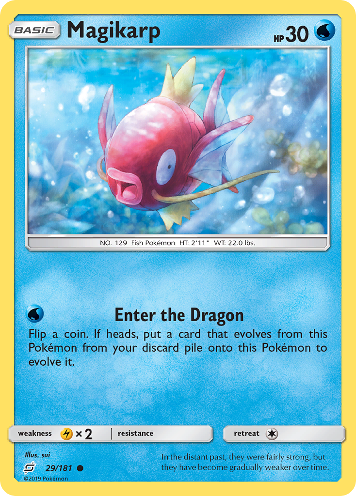 Magikarp (29/181) [Sun & Moon: Team Up] | Mega City Incorporated