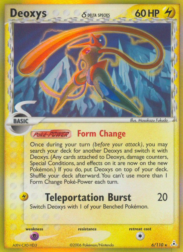 Deoxys (6/110) (Delta Species) [EX: Holon Phantoms] | Mega City Incorporated