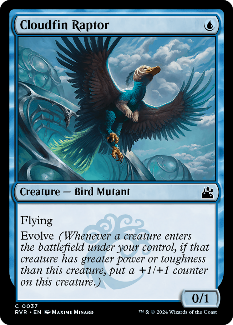 Cloudfin Raptor [Ravnica Remastered] | Mega City Incorporated