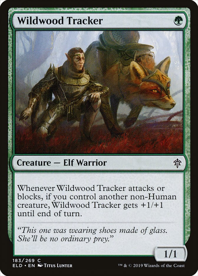 Wildwood Tracker [Throne of Eldraine] | Mega City Incorporated