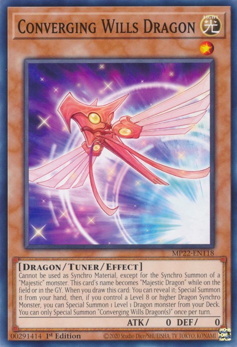 Converging Wills Dragon [MP22-EN118] Common | Mega City Incorporated