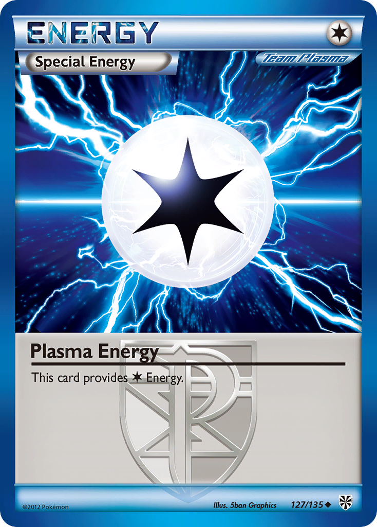 Plasma Energy (127/135) [Black & White: Plasma Storm] | Mega City Incorporated