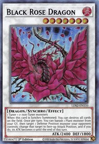 Black Rose Dragon (Blue) [LDS2-EN110] Ultra Rare | Mega City Incorporated