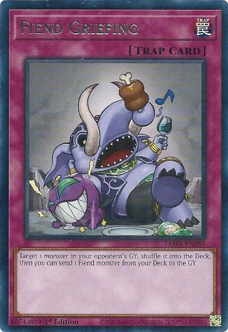 Fiend Griefing [TAMA-EN059] Rare | Mega City Incorporated