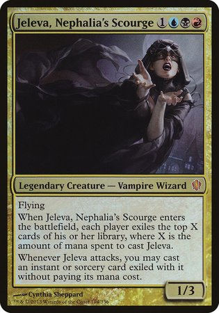 Jeleva, Nephalia's Scourge (Commander 2013) [Commander 2013 Oversized] | Mega City Incorporated