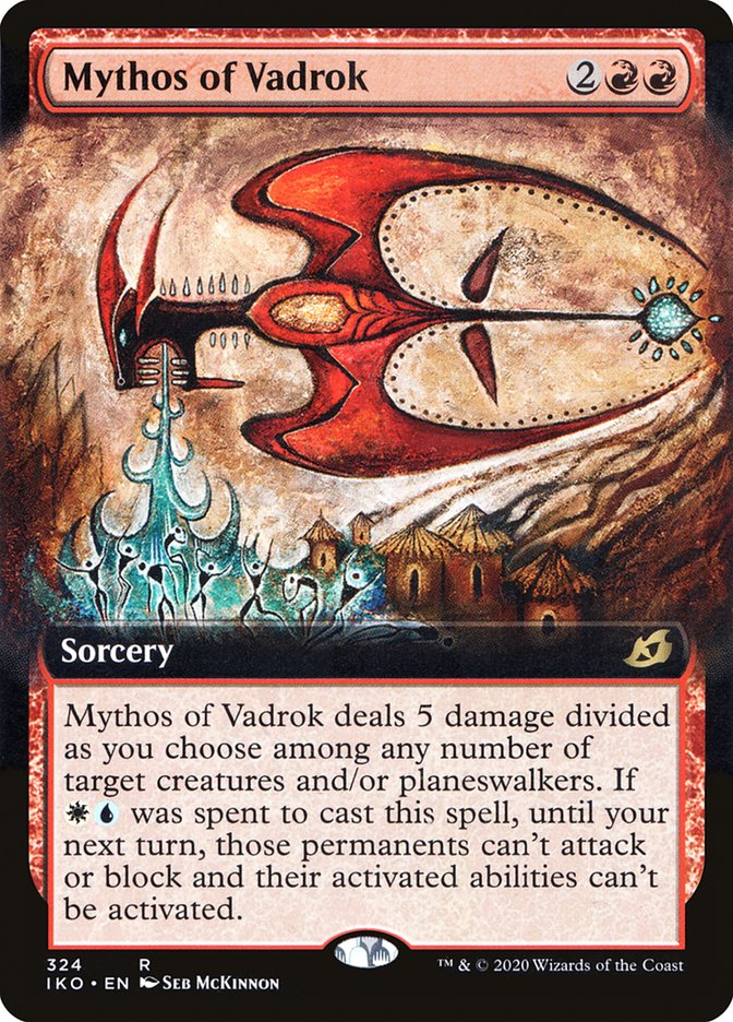 Mythos of Vadrok (Extended Art) [Ikoria: Lair of Behemoths] | Mega City Incorporated