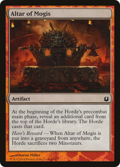 Altar of Mogis [Hero's Path Promos] | Mega City Incorporated