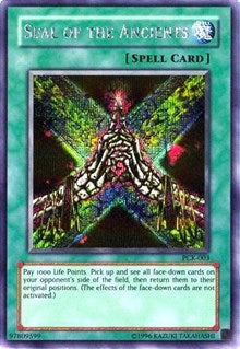 Seal of the Ancients (Power of Chaos: Kaiba the Revenge) [PCK-003] Secret Rare | Mega City Incorporated