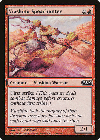 Viashino Spearhunter [Magic 2010] | Mega City Incorporated