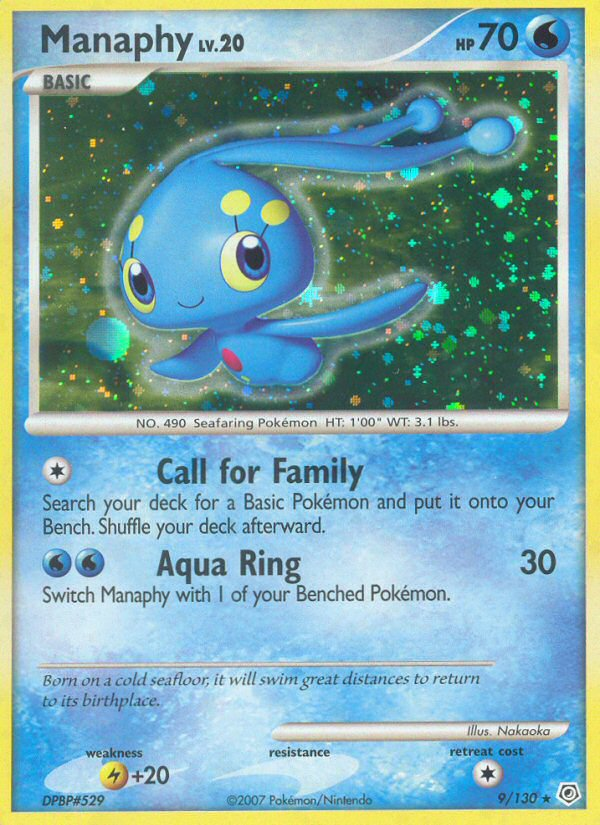 Manaphy (9/130) [Diamond & Pearl: Base Set] | Mega City Incorporated