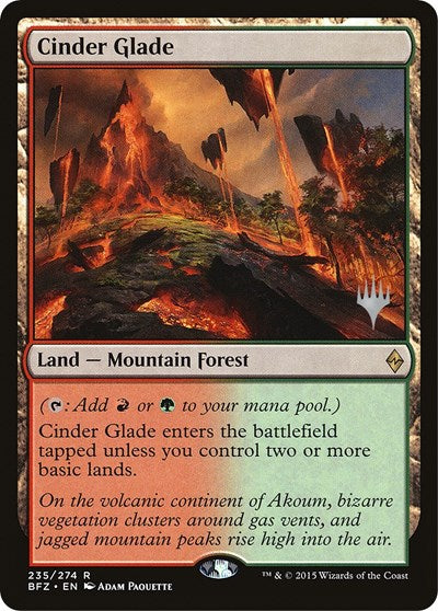 Cinder Glade [Promo Pack: Kaldheim] | Mega City Incorporated