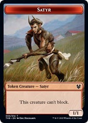 Satyr // Goblin Construct Double-sided Token (Challenger 2021) [Unique and Miscellaneous Promos] | Mega City Incorporated