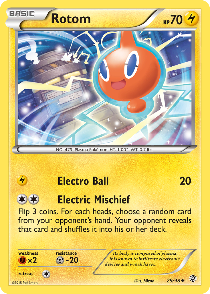 Rotom (29/98) [XY: Ancient Origins] | Mega City Incorporated