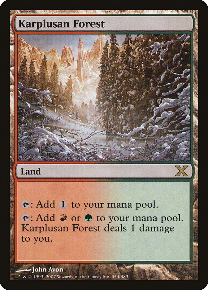 Karplusan Forest [Tenth Edition] | Mega City Incorporated