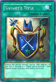 Knight's Title (Reshef of Destruction) [ROD-EN002] Secret Rare | Mega City Incorporated