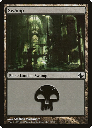 Swamp (60) [Duel Decks: Garruk vs. Liliana] | Mega City Incorporated