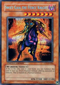 Swift Gaia the Fierce Knight [CT1-EN004] Secret Rare | Mega City Incorporated