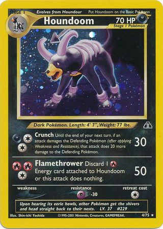 Houndoom (4/75) [Neo Discovery Unlimited] | Mega City Incorporated