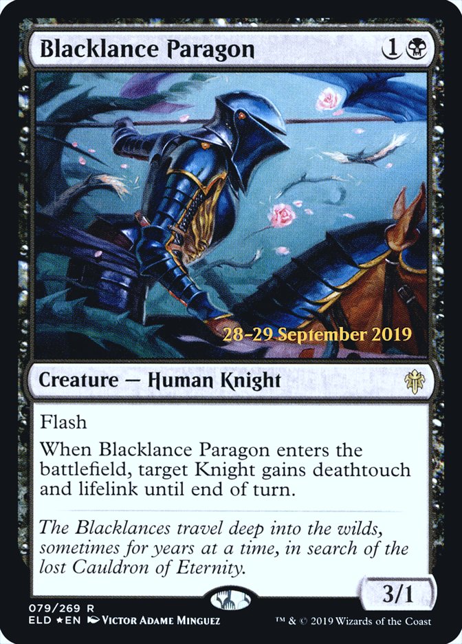 Blacklance Paragon  [Throne of Eldraine Prerelease Promos] | Mega City Incorporated