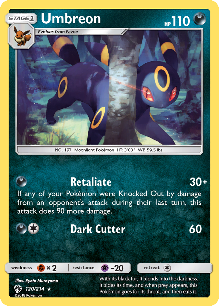 Umbreon (120/214) [Sun & Moon: Lost Thunder] | Mega City Incorporated