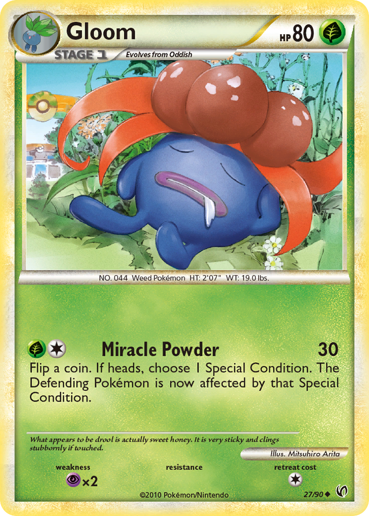 Gloom (27/90) [HeartGold & SoulSilver: Undaunted] | Mega City Incorporated
