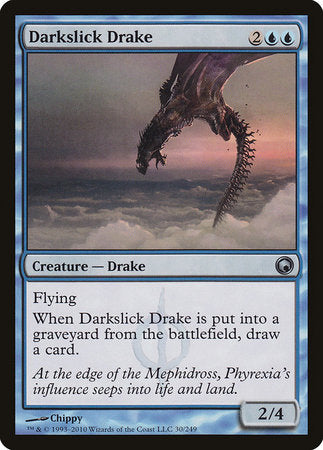 Darkslick Drake [Scars of Mirrodin] | Mega City Incorporated