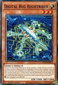Digital Bug Registrider [BLVO-EN023] Common | Mega City Incorporated