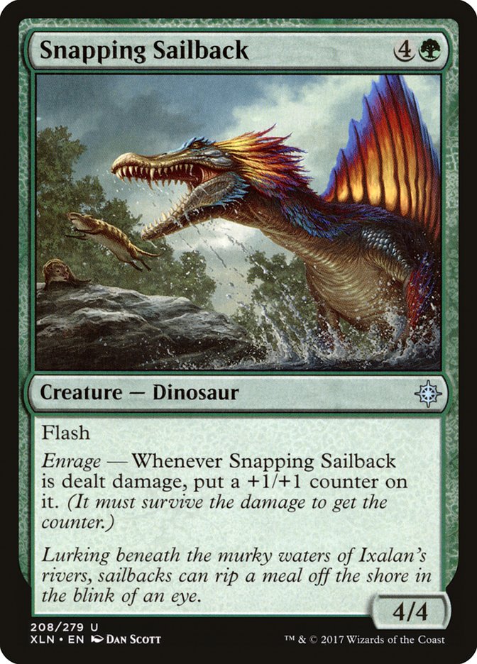 Snapping Sailback [Ixalan] | Mega City Incorporated