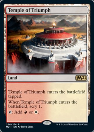 Temple of Triumph [Core Set 2021] | Mega City Incorporated