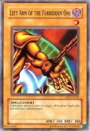 Left Arm of the Forbidden One [DB1-EN138] Common | Mega City Incorporated