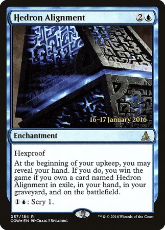 Hedron Alignment [Oath of the Gatewatch Promos] | Mega City Incorporated