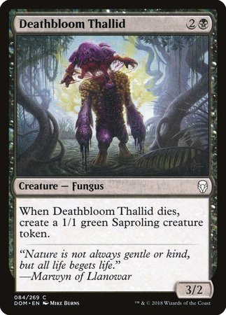 Deathbloom Thallid [Dominaria] | Mega City Incorporated