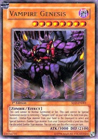 Vampire Genesis [SD2-EN001] Ultra Rare | Mega City Incorporated