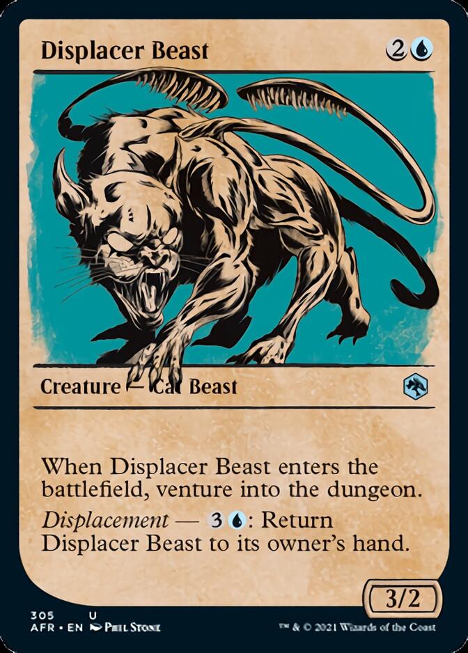 Displacer Beast (Showcase) [Dungeons & Dragons: Adventures in the Forgotten Realms] | Mega City Incorporated