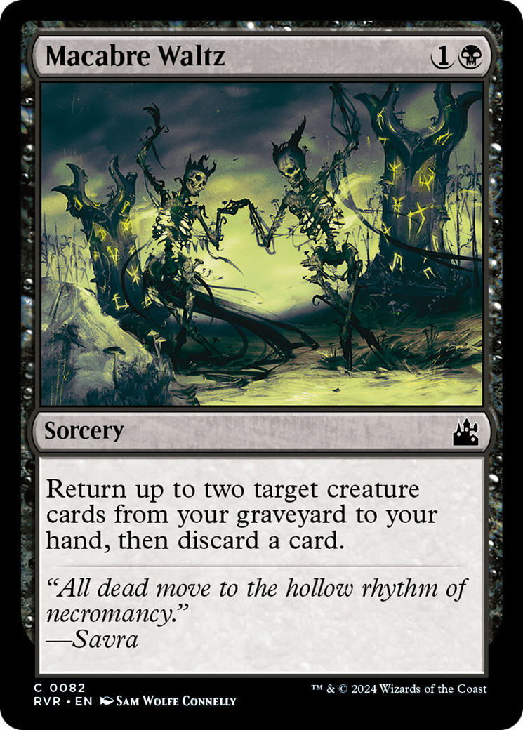 Macabre Waltz [Ravnica Remastered] | Mega City Incorporated